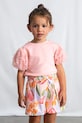 Дитячі шорти Mayoral візерунок рожевий 3906.6D.Mini.PPY2