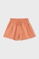 Mayoral szorty bawełniane dziecięce bawełna pomarańczowy 3907.6E.Mini.PPY2