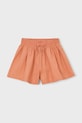 Mayoral szorty bawełniane dziecięce bawełna pomarańczowy 3907.6E.Mini.PPY2