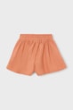 Mayoral szorty bawełniane dziecięce 3907.6E.Mini.PPY2 pomarańczowy SS26