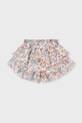 Dječje pamučne suknja-hlače Mayoral 3909.6H.Mini.PPY2 bež SS26