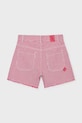 Djevojčice Dječje pamučne kratke hlače Mayoral 6205.8F.Junior.PPY2 crvena