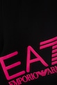 Dziewczynka EA7 Emporio Armani szorty sportowe dziecięce bawełniane 7G000205.AF12473 czarny