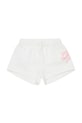 Diesel szorty bawełniane dziecięce PEDIM SHORTS nadruk biały J02677.0GEAD