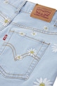Otroške kratke hlače iz jeansa Levi's DAISY DENIM A LINE SHORT modra 3EP480