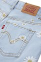 Levi's szorty jeansowe dziecięce DAISY DENIM A LINE SHORT niebieski 4EP480