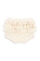 Konges Sløjd szorty z domieszką wełny niemowlęce ROSIER SHORTS KS105061.PPY2 beżowy SS26
