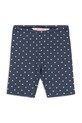 Otroške bombažne kratke hlače Konges Sløjd CLASSIC SHORT LEGGINGS GOTS Pletenina mornarsko modra KS104733.PPY2