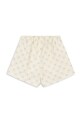 Konges Sløjd szorty bawełniane dziecięce COEUR SHORTS GOTS KS104748.PPY2 beżowy SS26