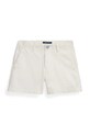 Παιδικό βαμβακερό σορτς Polo Ralph Lauren 313934331005 λευκό SS26