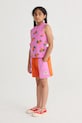 Детски памучен къс панталон Bobo Choses 126AC064 оранжев