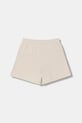 Puma szorty dresowe dziecięce bawełniane ESS 691721 beżowy SS26