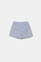 Elisabetta Franchi szorty bawełniane dziecięce EFBE087.0.CR025.98.128 niebieski SS26