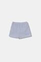 Elisabetta Franchi szorty bawełniane dziecięce EFBE087.0.CR025.140.158 niebieski SS26