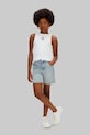 Calvin Klein Jeans бермуди за деца от деним син LVCKSJC19G.128.176.PPY2