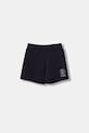 Guess szorty bawełniane dziecięce casual granatowy J6GD41.KA6R4.PPY2.M
