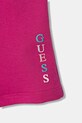 Dziewczynka Guess szorty bawełniane dziecięce K6GD03.KA6R4.PPY2.M różowy