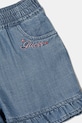 Dziewczynka Guess szorty dziecięce jeansowe K6GD06.D3X30.PPY2.M niebieski