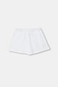 United Colors of Benetton szorty dresowe dziecięce bawełniane biały 3J68C903O.G.Stagionale