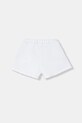 United Colors of Benetton szorty dresowe dziecięce bawełniane 3J68C903O.G.Stagionale biały SS26