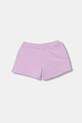 United Colors of Benetton szorty dresowe dziecięce bawełniane 3J68C903O.G.Stagionale fioletowy SS26