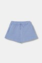 United Colors of Benetton szorty dresowe dziecięce bawełniane niebieski 3J68C903O.G.Stagionale