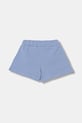 United Colors of Benetton szorty dresowe dziecięce bawełniane 3J68C903O.G.Stagionale niebieski SS26
