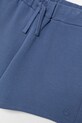 DÍVKA United Colors of Benetton teplákové šortky dětské bavlněné 3J68C903O.G.Stagionale modrá