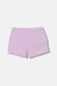 United Colors of Benetton szorty dresowe dziecięce bawełniane 3J70G901R.P.Stagionale fioletowy SS26