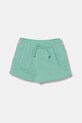 United Colors of Benetton szorty dresowe dziecięce bawełniane turkusowy 3J70G901R.P.Stagionale