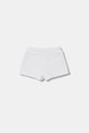United Colors of Benetton teplákové šortky dětské bavlněné 3J70G901R.P.Riproposto bílá SS26