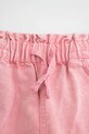 Fete Coccodrillo pantaloni scurți pentru copii, din denim WC6123202CJG roz