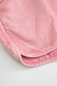 Coccodrillo pantaloncini per bambini in jeans rosa WC6123202CJG