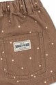 Дівчинка Konges Sløjd шорти дитячі бавовняні MAGOT SHORTS GOTS KS105463.PPY2 коричневий