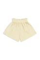 Konges Sløjd šortky dětské bavlněné MINNIE SHORTS GOTS KS105482.PPY2 žlutá SS26
