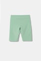United Colors of Benetton biker shorts pentru copii, din bumbac cu elastan 3MT1C901D.G.season.PPY2 verde SS26