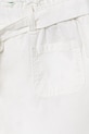 Fete United Colors of Benetton pantaloni scurți pentru copii din bumbac 47RGG903H.P.seasonal alb