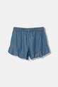 United Colors of Benetton šortky dětské z lyocellu 4FFKC904W.G.seasonal modrá SS26
