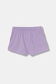 United Colors of Benetton Pantaloni scurți de trening pentru copii din bumbac 3MI5G9028.P.seasonal violet SS26