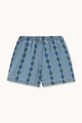 Chłopiec Tinycottons szorty jeansowe dziecięce DIAMONDS SHORTS SS26.356 niebieski