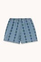 Chłopiec Tinycottons szorty jeansowe dziecięce DIAMONDS SHORTS SS26.356 niebieski