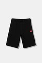 Diesel szorty bawełniane dziecięce PXGINSHORT SHORTS bawełna czarny J02684.0GEAD