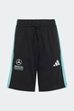 adidas Performance pantaloni scurți din bumbac pentru copii MERCEDES casual negru KE5920