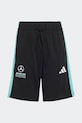 Παιδικό βαμβακερό σορτς adidas Performance MERCEDES βαμβάκι μαύρο KE5920