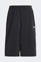 adidas Originals szorty bawełniane dziecięce KC8590 czarny SS26