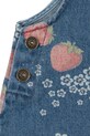 Konges Sløjd ogrodniczki jeansowe dziecięce MAGOT OVERALLS GOTS granatowy KS104972.PPY2