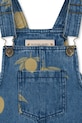 Konges Sløjd salopette jeans bambino/a MAGOT OVERALLS GOTS blu navy KS104972.PPY2