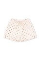 Konges Sløjd szorty bawełniane dziecięce SPOTTY SWEAT SHORTS GOTS bawełna beżowy KS105091.PPY2