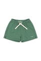 Konges Sløjd szorty bawełniane dziecięce SPOTTY SWEAT SHORTS GOTS bawełna zielony KS105091.PPY2