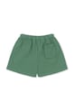 Konges Sløjd szorty bawełniane dziecięce SPOTTY SWEAT SHORTS GOTS KS105091.PPY2 zielony SS26